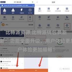 比特派资源 比特派钱包最新版本更新：功能全面升级，用户体验更加顺畅！