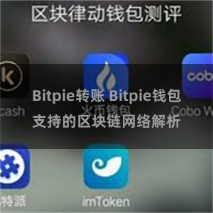 Bitpie转账 Bitpie钱包支持的区块链网络解析