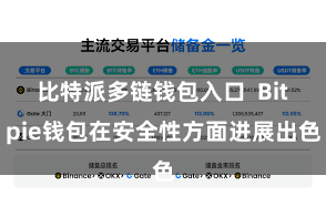 比特派多链钱包入口  Bitpie钱包在安全性方面进展出色